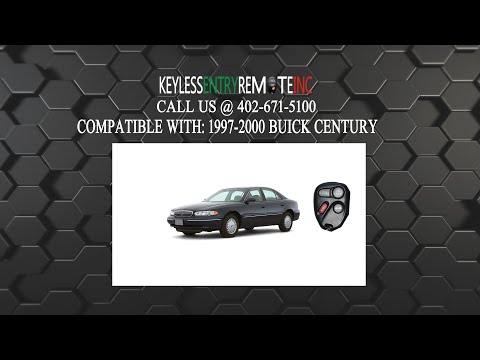 How To Replace Buick Century Key Fob Battery 1997 1998 1999 2000