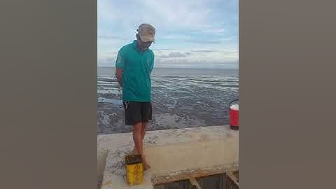 Đổ bê tông kè biển Tây, Gành Hào - Bạc Liêu 2021.