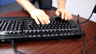 Steelseries Shift Replaceable Keyset Gaming Keyboard Unboxing & First Look Linus Tech Tips
