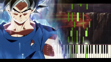 Piano~Dragon Ball Super ~Ending 10~ 「70cm四方の窓辺」(Synthesia Tutorial)