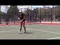 2015 RMAC Women's Tennis Finals Singles - WNMU vs CMU