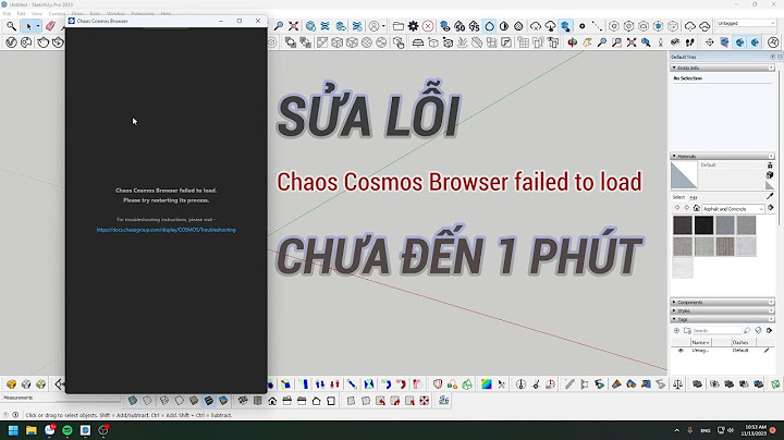 Thumbs up.dll failed to register lỗi sketchup năm 2024
