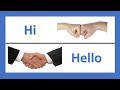 Curso de inglés 3 - Cómo saludar en inglés Decir Hola ...