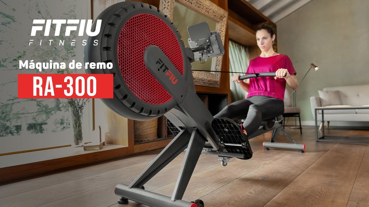 Máquina De Remo Plegable Ra-500 Con Resistencia Magnética, Pantalla Led App  Kinomap - Fitfiu Fitness