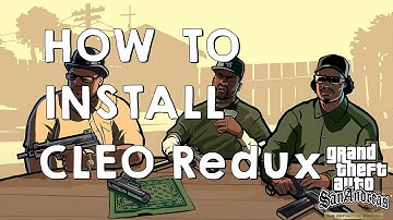 How to CLEO and Vehicle Spawner  GTA: The Trilogy – The Definitive Edition SA(PC)