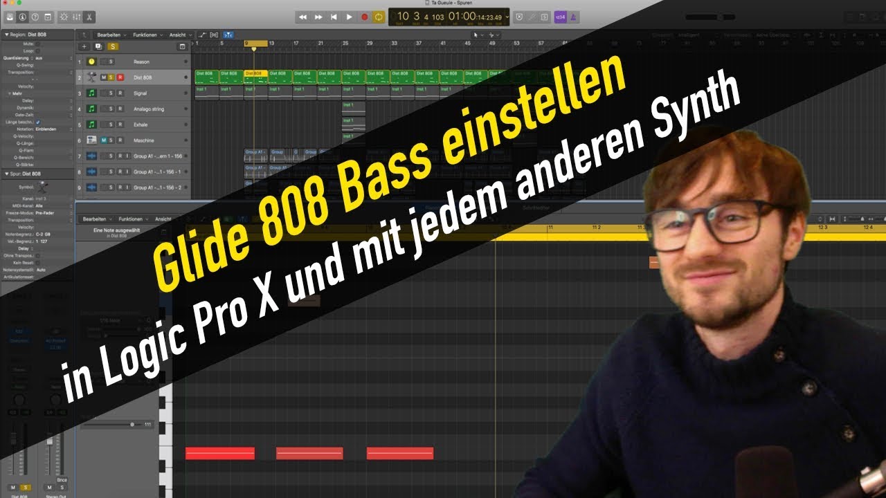 808 Glide Logic Pro X