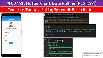 #F007A1. Flutter Android, Send Data Polling to Database MYSQL / PHP (Template only). Next V Complete