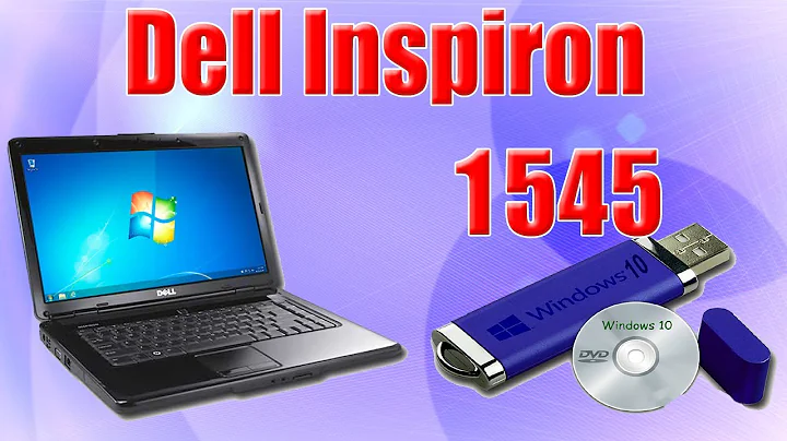 Dell Inspiron 1545 | How To Install Windows 7 | 8 | 10 Pro in Dell Inspiron 1545 From Usb Pendrive