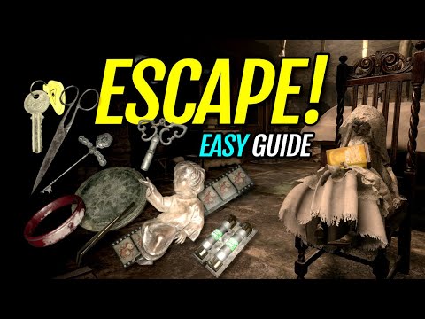 GET OUT!!! EASY guide to escape House Beneviento Puzzle Room | Resident Evil Village Walkthrough