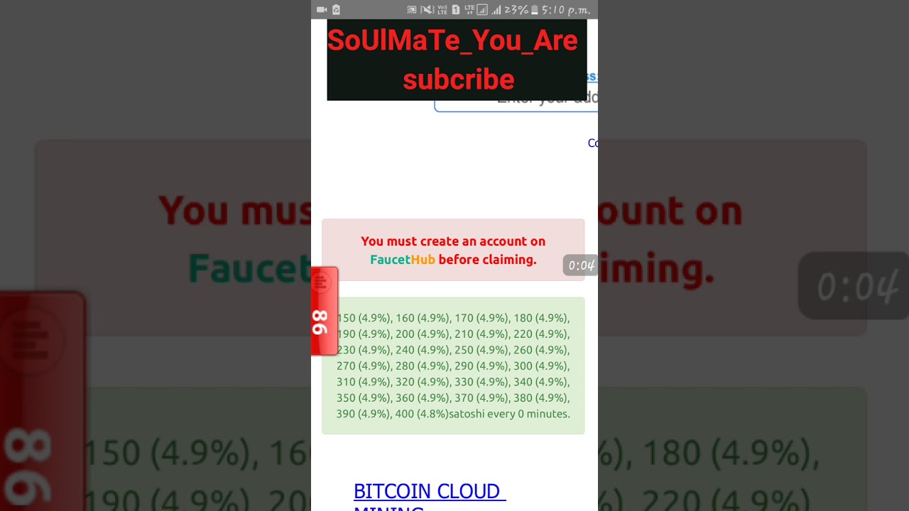 Earn 0.5litecoin daily...instant withdraw into faucethub account...Earn 27$ per day at home