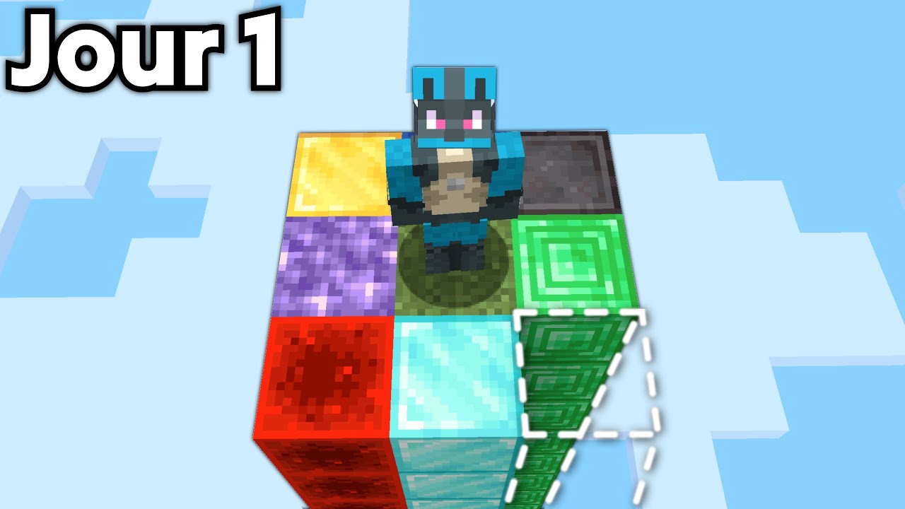 100 Jours dans un Monde Aléatoire sur Minecraft..