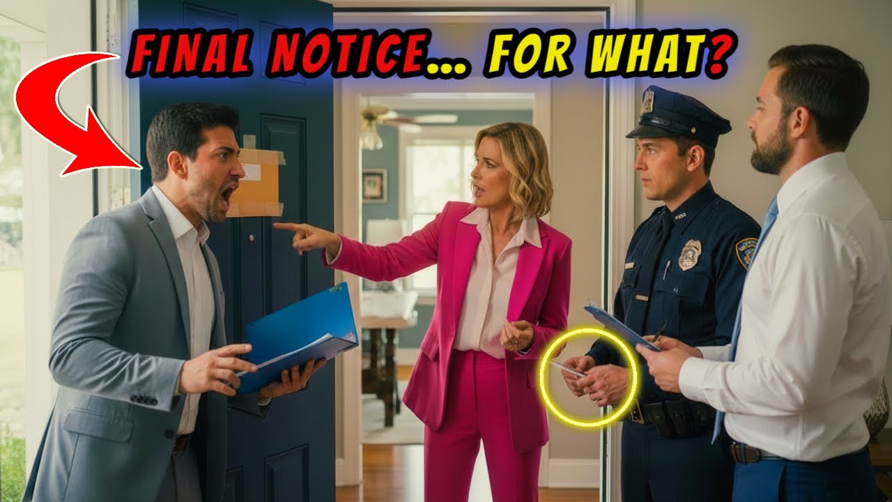 Eviction Rumor HOA Slaps Door With final notice Letter