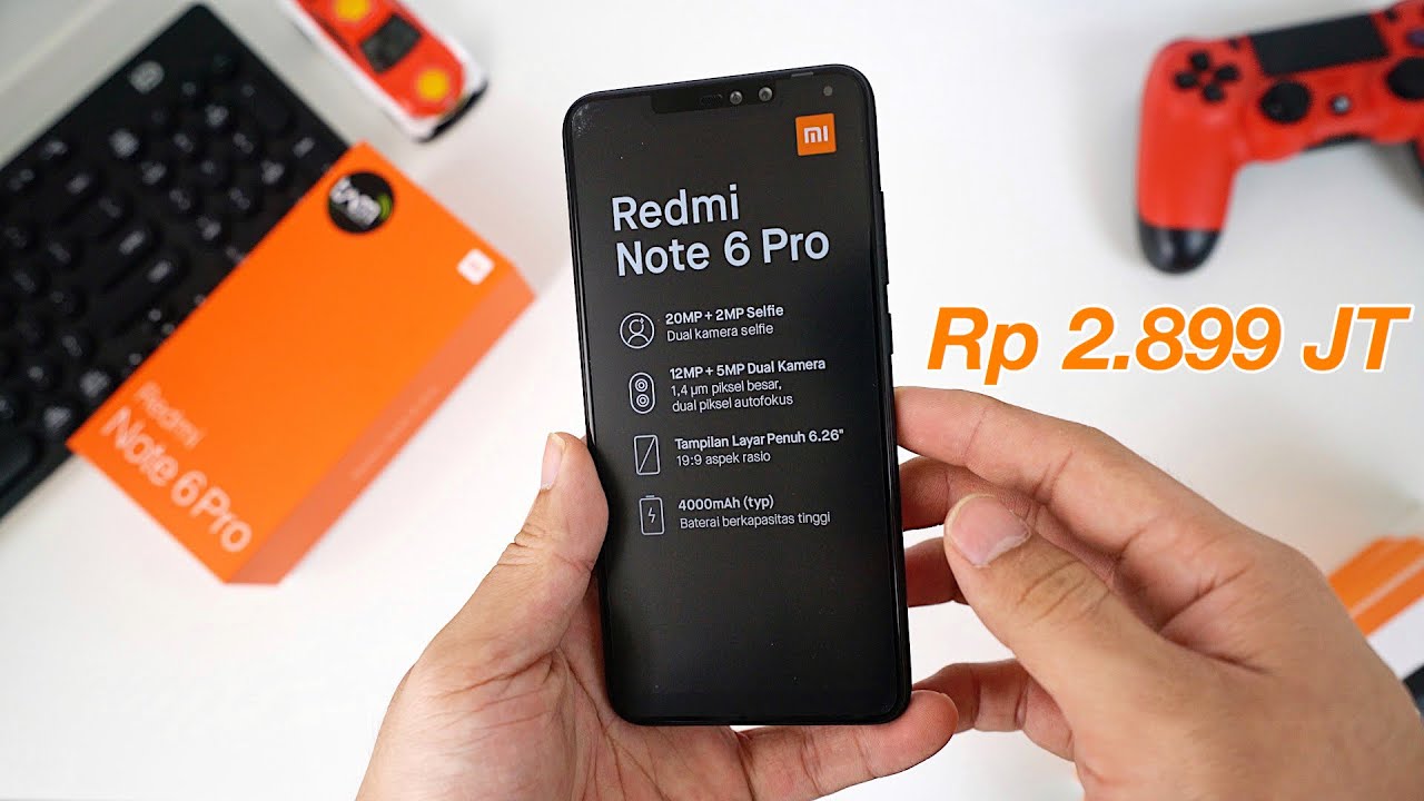 UNBOXING Redmi Note 6 Pro Resmi 