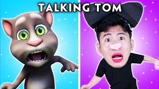 Tom's Birthday Cake - Talking Tom In Real Life | Compilation of Talking Tom's Funniest Scenes