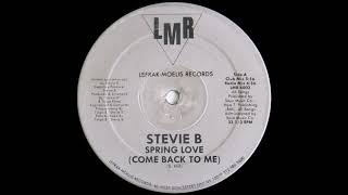 Stevie B - Spring Love (Club Mix) HQ  Resimi