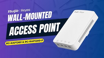 Reyee In-wall Access Points: RG-RAP1260 & RG-RAP1200-P