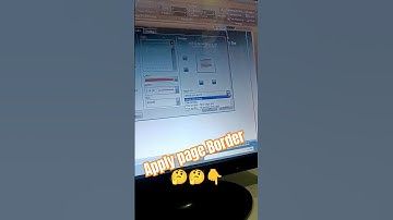 📃 Apply Page Border to only one page in word✅ #word #msword #shorts #ytshorts #shortsvideo #viral 🙏👇