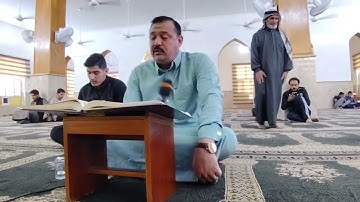 قرأتي يوم الجمعه في جامع عبد الرحمن بن عوف ما تيسر من سورة.. المؤمنون.. أسأل الله القبول