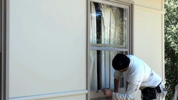 How To Paint A Window - How to paint a sash window using correct technique.