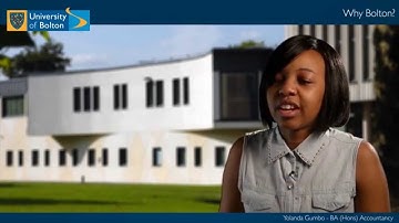 Why choose the University of Bolton