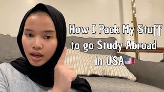 How I pack my stuff to go study abroad with KL-YES Program? #studentexchange