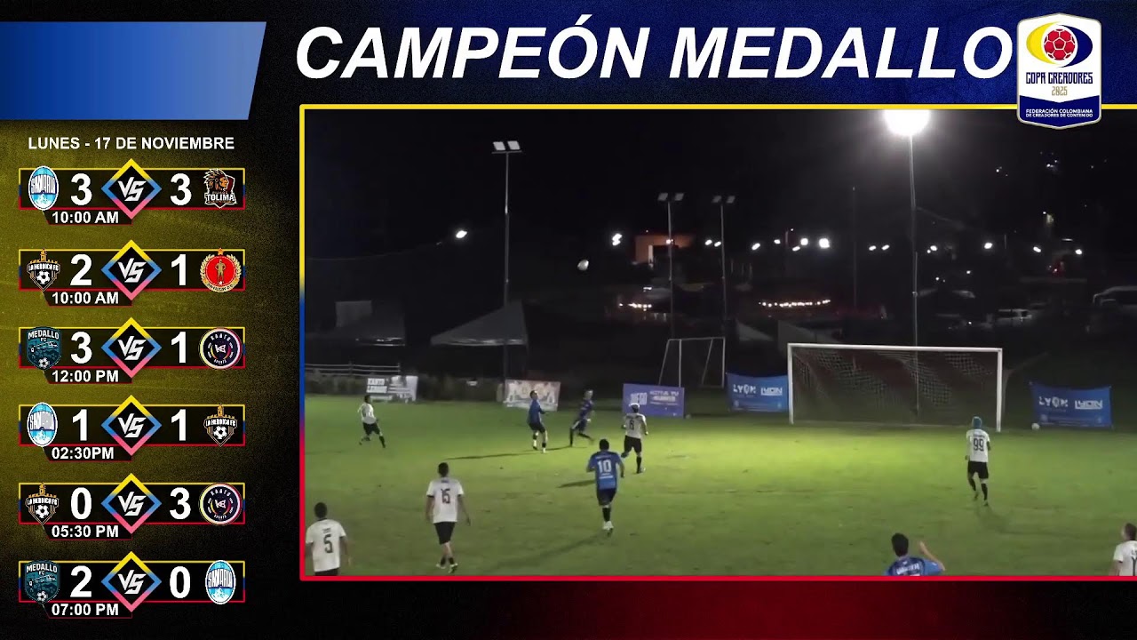 COPA DE CREADORES KANTO | DÍA 3 | MEDALLO FC vs SAMARIA FC | GRAN FINAL @juccacaster