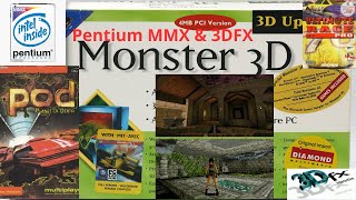 Pentium 166 MMX & 3DFX Voodoo1 Gaming  Test