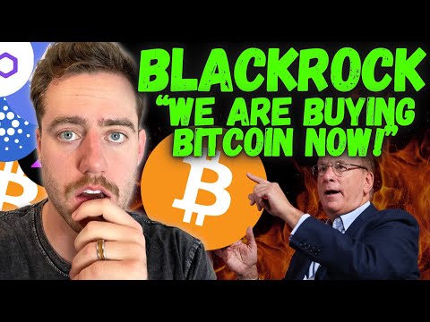 BLACKROCK JUST TOLD THE SEC THEY ARE BUYING BITCOIN NOW! B*TCH SLAPS AND SAYS THEY WILL NOT WAIT