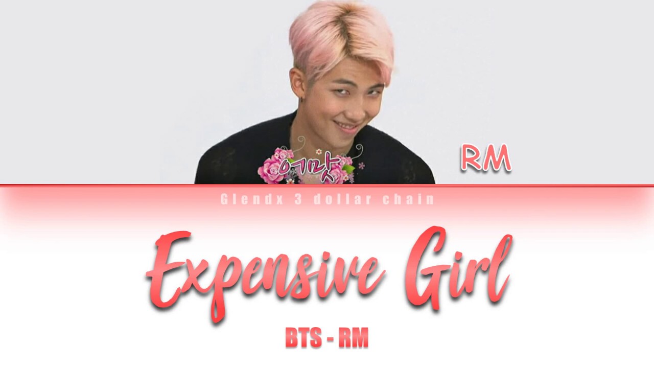 BTS - RM 'Expensive Girl' Lyrics [Color Coded Han|Rom|Eng]