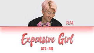 BTS - RM 'Expensive Girl' Lyrics [Color Coded Han|Rom|Eng] Resimi