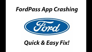 FordPass App Crash - Quick and Easy Fix screenshot 2