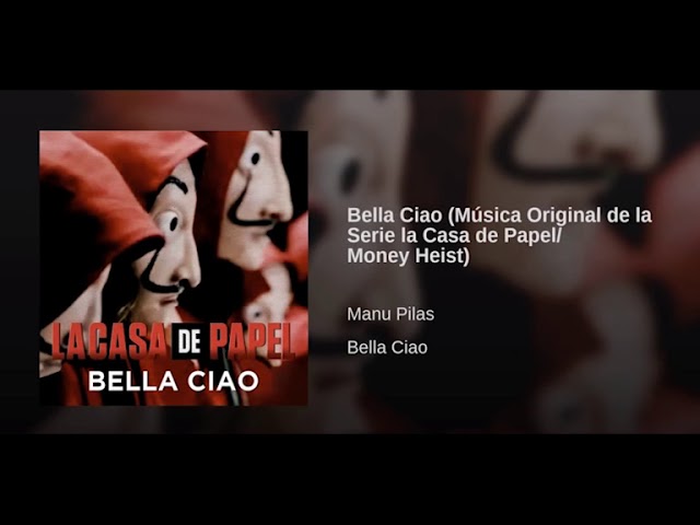 Manu pilas bella ciao. Bella Ciao песня бумажный дом. Bella Ciao Manu pilas перевод. Bella Ciao (Versión lenta de la música Original de la serie la casa de papel / money Heist) кто поет.