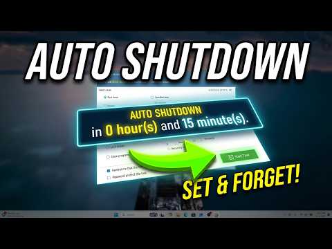 How to Schedule Auto Shutdown, Restart & Sleep on Windows