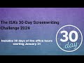 The 30day screenwriting challenge is coming back in 2024