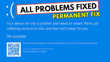 Your Device Ran Into a Problem and Needs to Restart (Windows 10/11 BSOD)