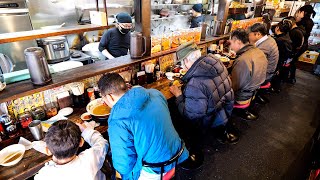 Large Amount of Rice Disappears! 24-Hour Ramen Shop in Osaka! Preparing Lots of Ingredients! by うどんそば 大阪 奈良 Udonsoba 85,892 views 1 month ago 16 minutes
