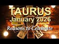 TAURUS January 2026 Tarot Reading | Intuitive Spiritual Guidance | A DEFINING Month Ahead ✨
