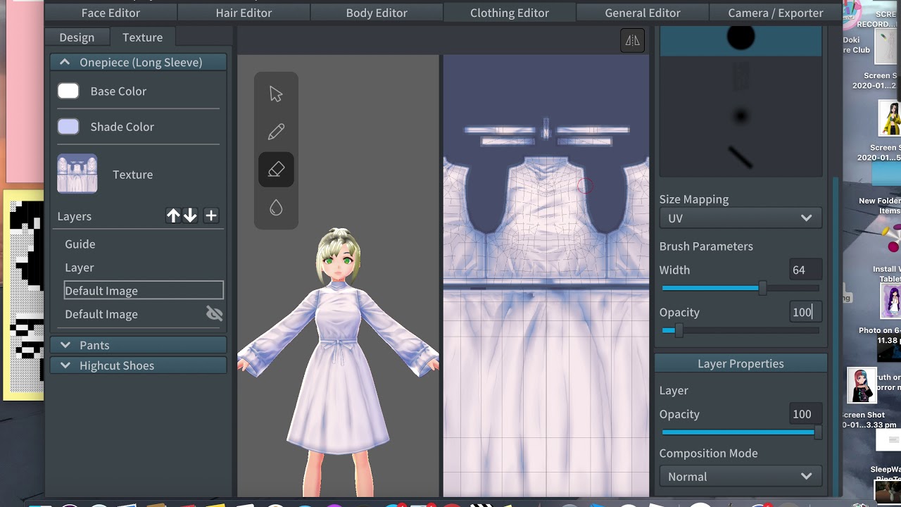 Vroid Studio Clothes Texture