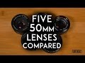 A Comparison of Five 50mm Lenses