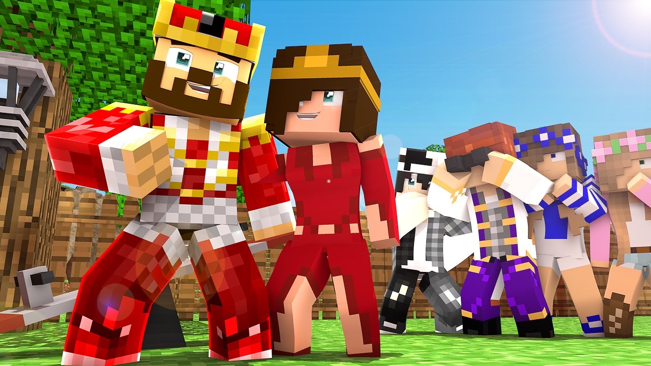 RAMONA & AUGUSTUS ARE HAVING AN AFFAIR!!!! MinecraftRoyalFamily w/LiittleLeoKelllyCarly&Raven