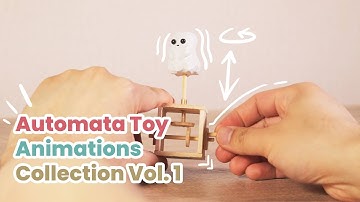 Whimsical Art of Handmade Automata Toys