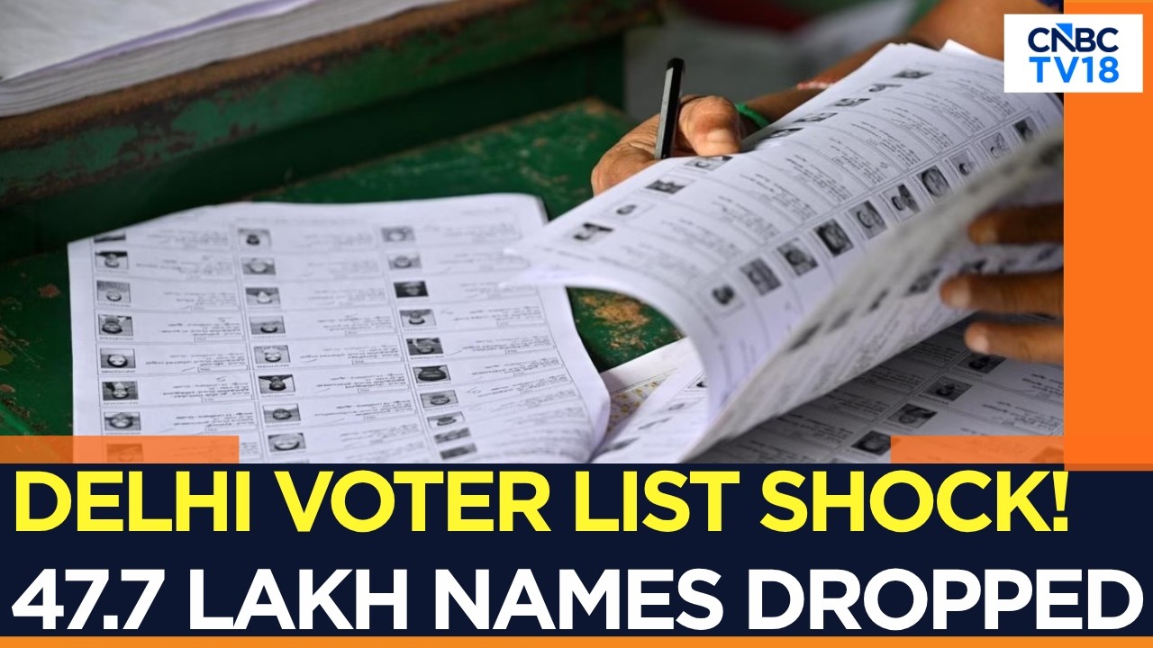 Delhi SIR Draft Roll Out, 47.7 Lakh Voters Excluded | Claims Open Till Sept 30 | N18V