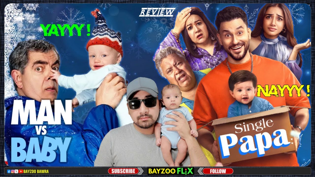 Single Papa series & Man vs Baby REVIEW & MORE | BayzooFlix Reaction Review