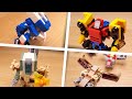 [LEGO Mini Robot Film] LEGO Transformers and Combiners Mech stop motion animation compilation 5