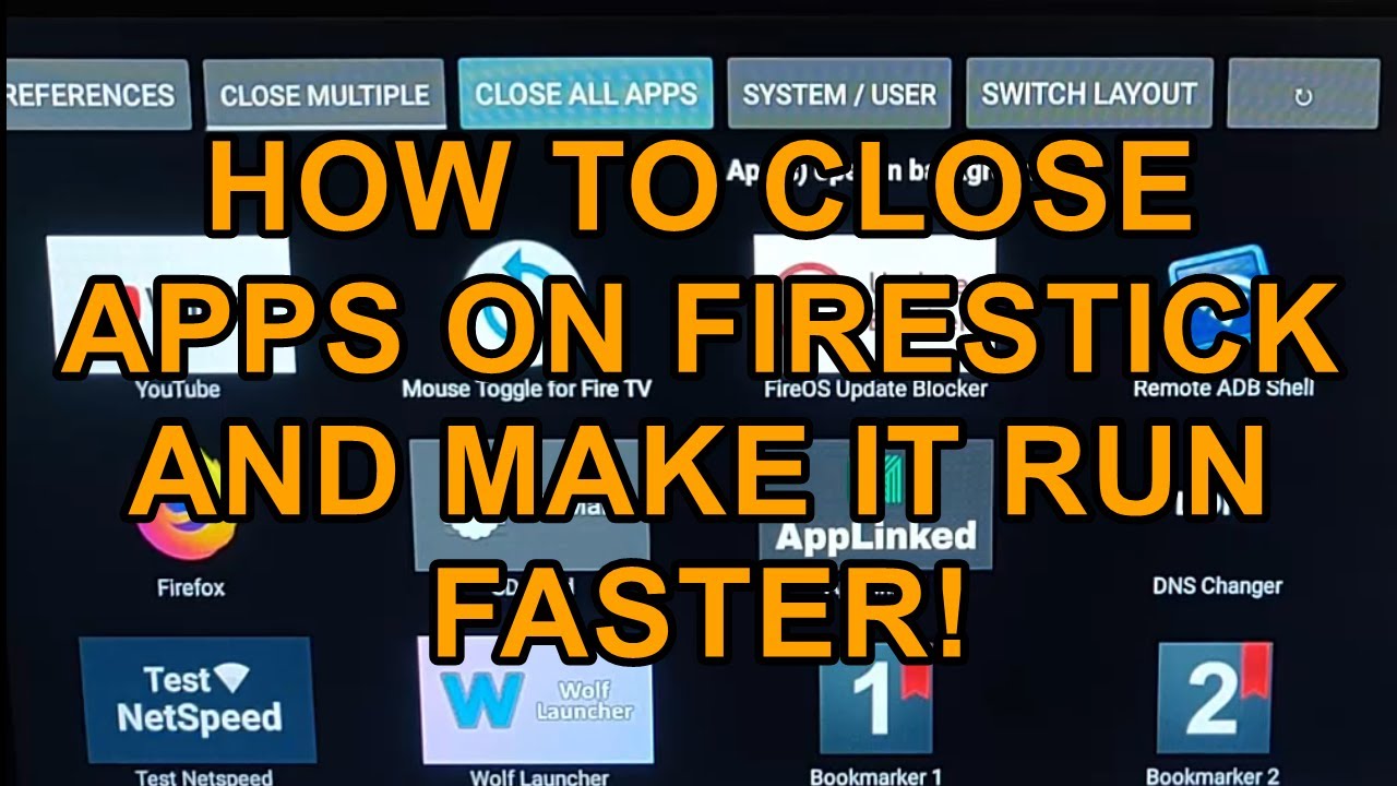 How To Close Apps On Firestick  
