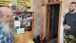 картинка: Наставление брату из единоверческой церкви. Потеряевка, июль 2023