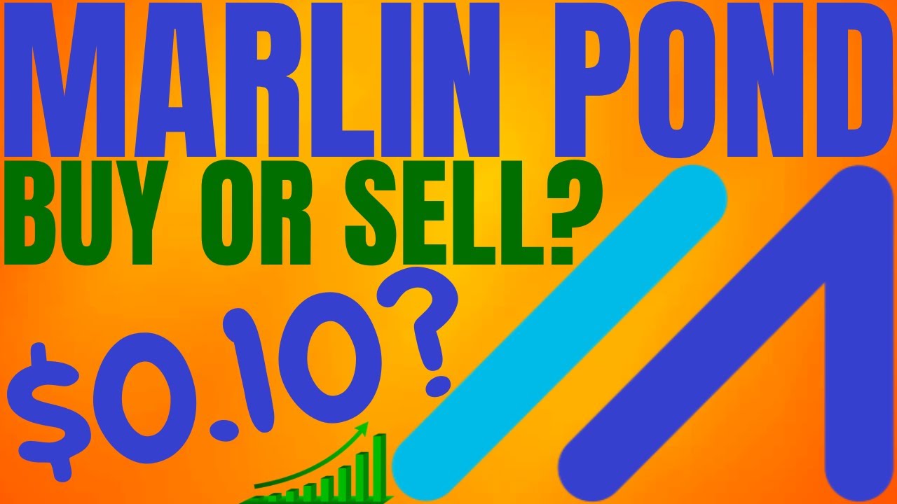 POND MARLIN MAJOR PRICE PUMP, BUY NOW? MARLIN POND PRICE PREDICTION &  ANALYSIS! POND CRYPTO FORECAST - YouTube