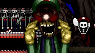 TOO LATE.EXE ALL SECRETS - MX MARIO 85' EASTER EGG?! (SCARIEST NEW MARIO.EXE HORROR GAME)