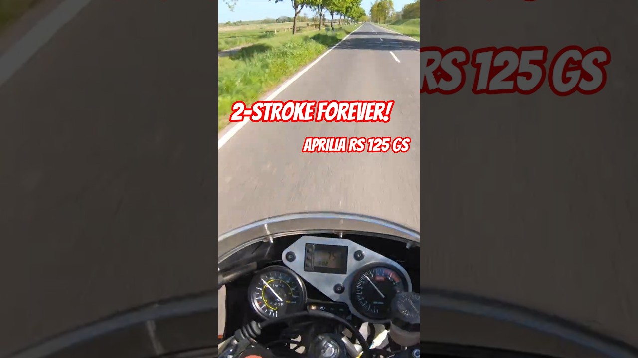 2-stroke forever … Aprilia RS 125 GS