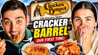 Brits Try Cracker Barrel for the first time.....WOW!